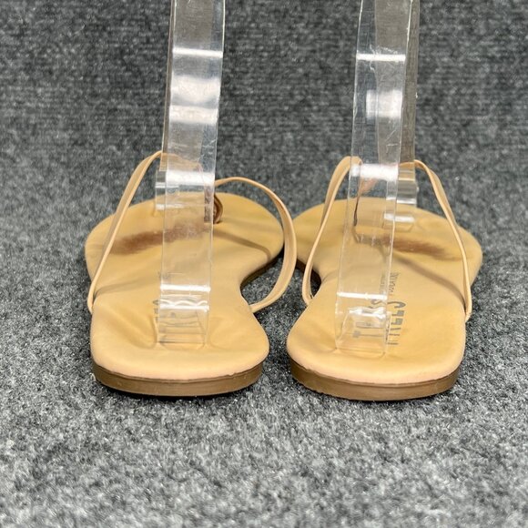 Tkees Foundations Sandals Women's 8 Tan Thin Strap Minimalist Thong Flip Flops - Picture 5 of 10